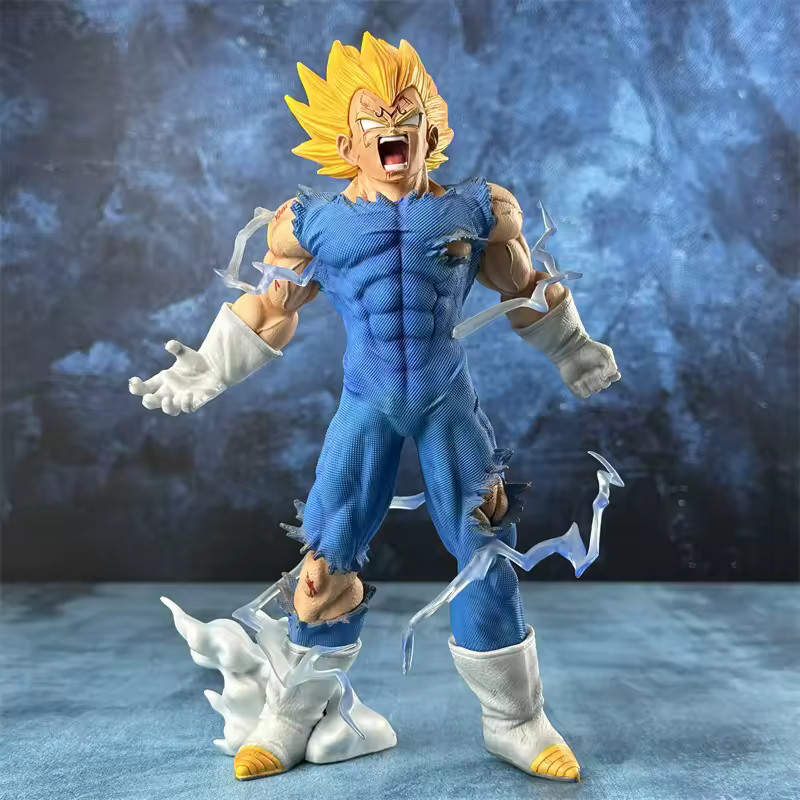 Majin Vegeta 27cm Dragon Ball Z Figure Super Saiyan PVC Anime Model Toy Gift