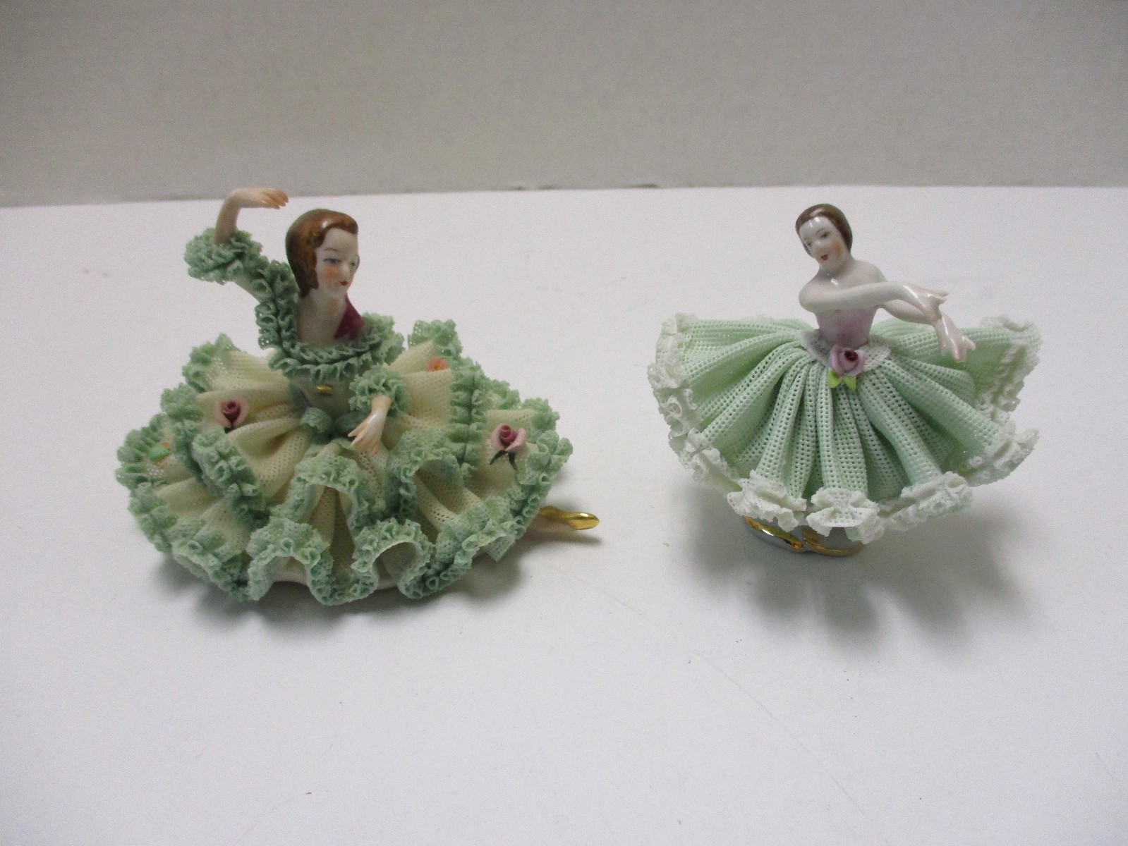 Two Germany Dresden Figurines Karl Klette Ballerinas