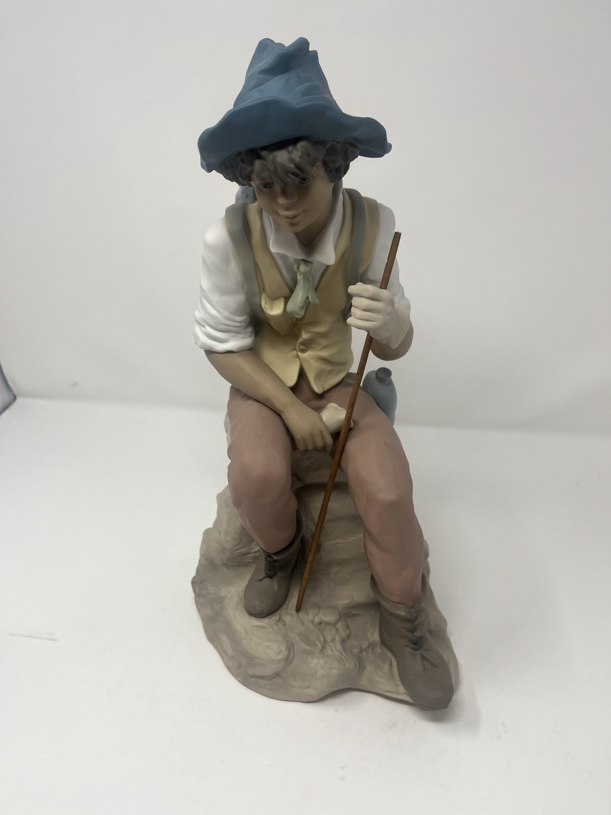LLADRO “The Journey” Boy Figurine Goyesca 13700 Limited Edition Retired w/ Box