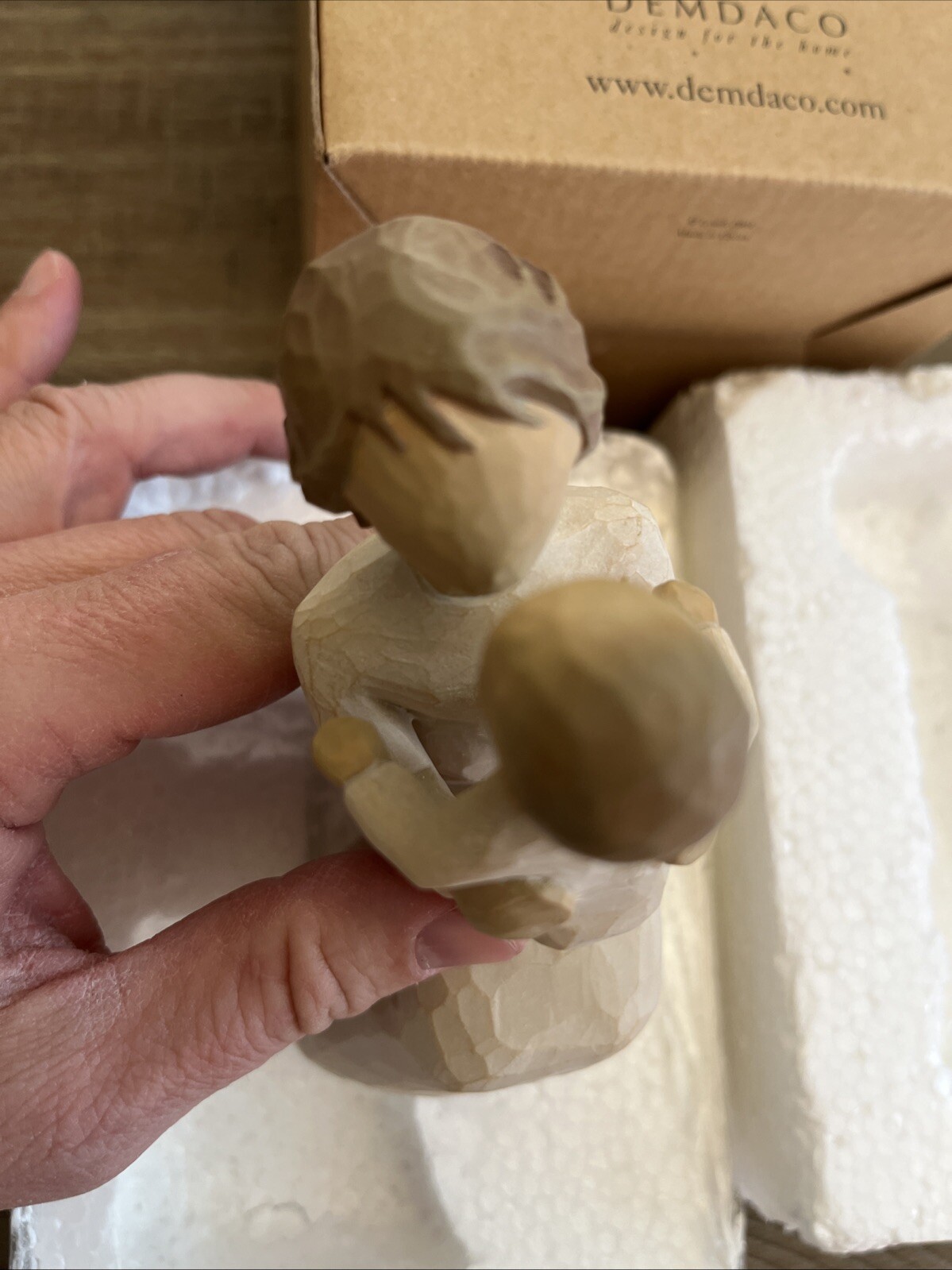 Willow Tree “GRANDMOTHER”‘ 2001 Figurine Susan Lordi Demdaco 26072 BABY 5 1/2”