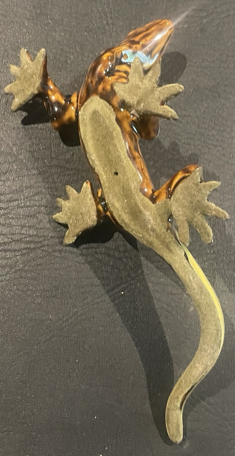 Golden Pond Collection Golden Lizard 8 Inches