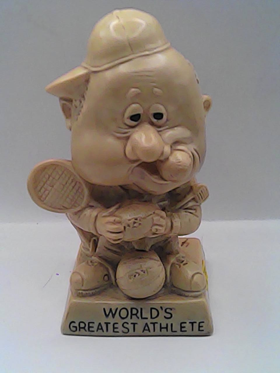 Russ Berries Statue IWorld’s Greatest Athlete 1971 6″
