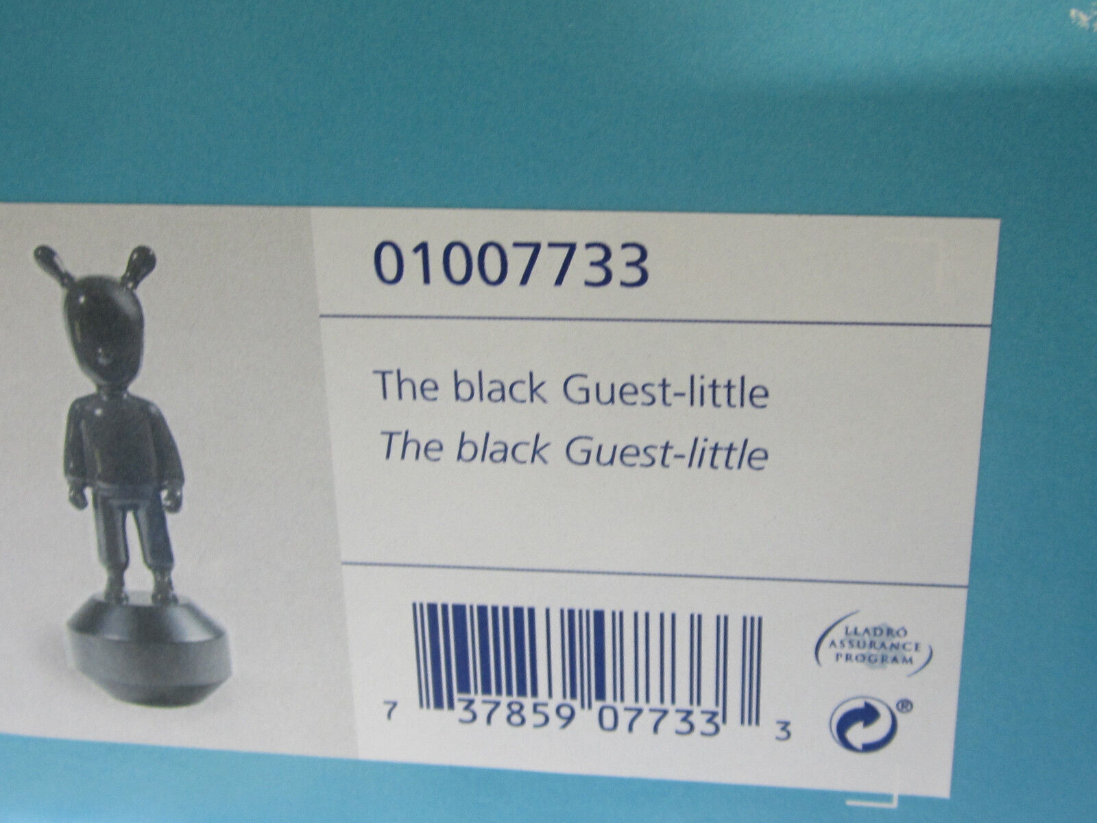 NEW LLADRO THE BLACK GUEST LITTLE #7733 BRAND NEW IN BOX ALIEN 11.75″ TALL F/SH