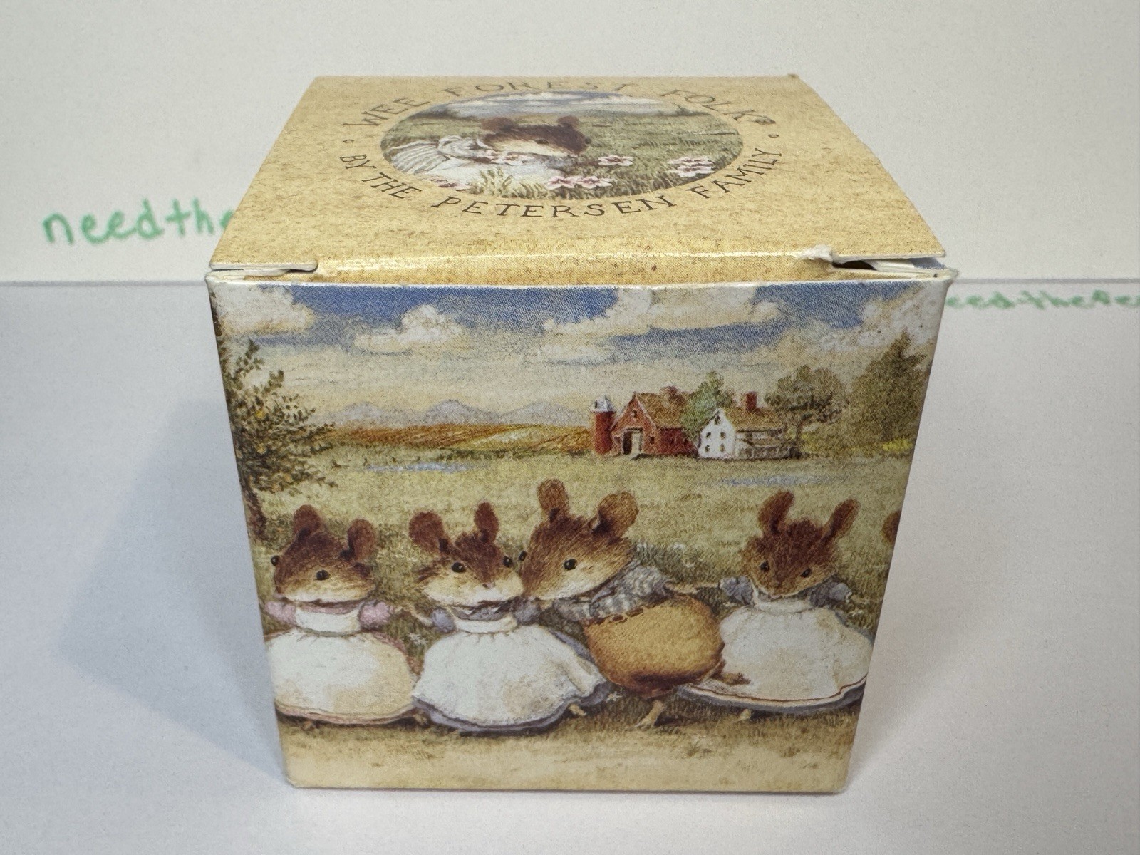 Wee Forest Folk Figurine TREE ALONE Mouse In Christmas TREE M-240a MINT