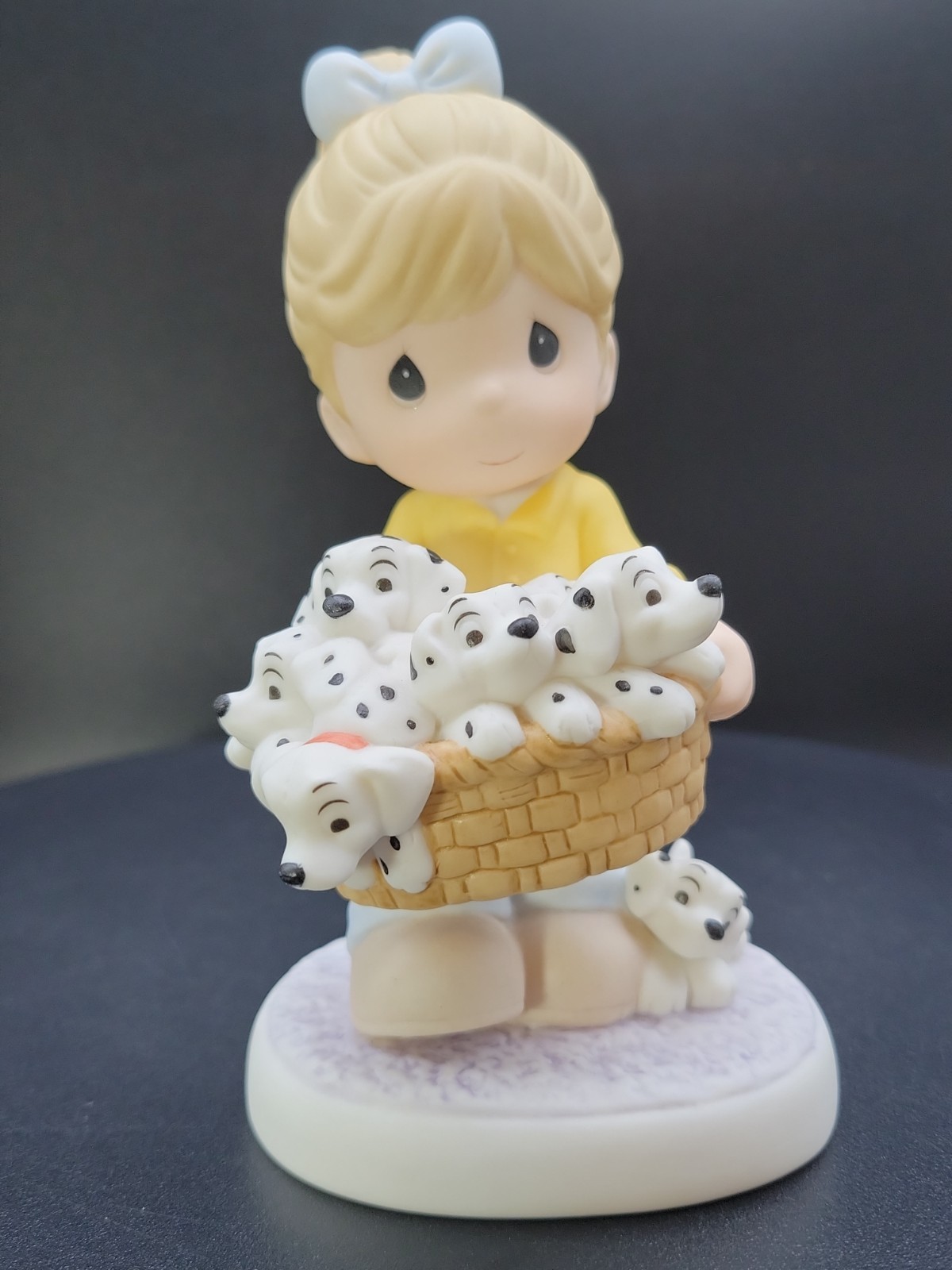 2007 Precious Moments You Are The Bright Spot of My Day Disney Dalmation Puppies