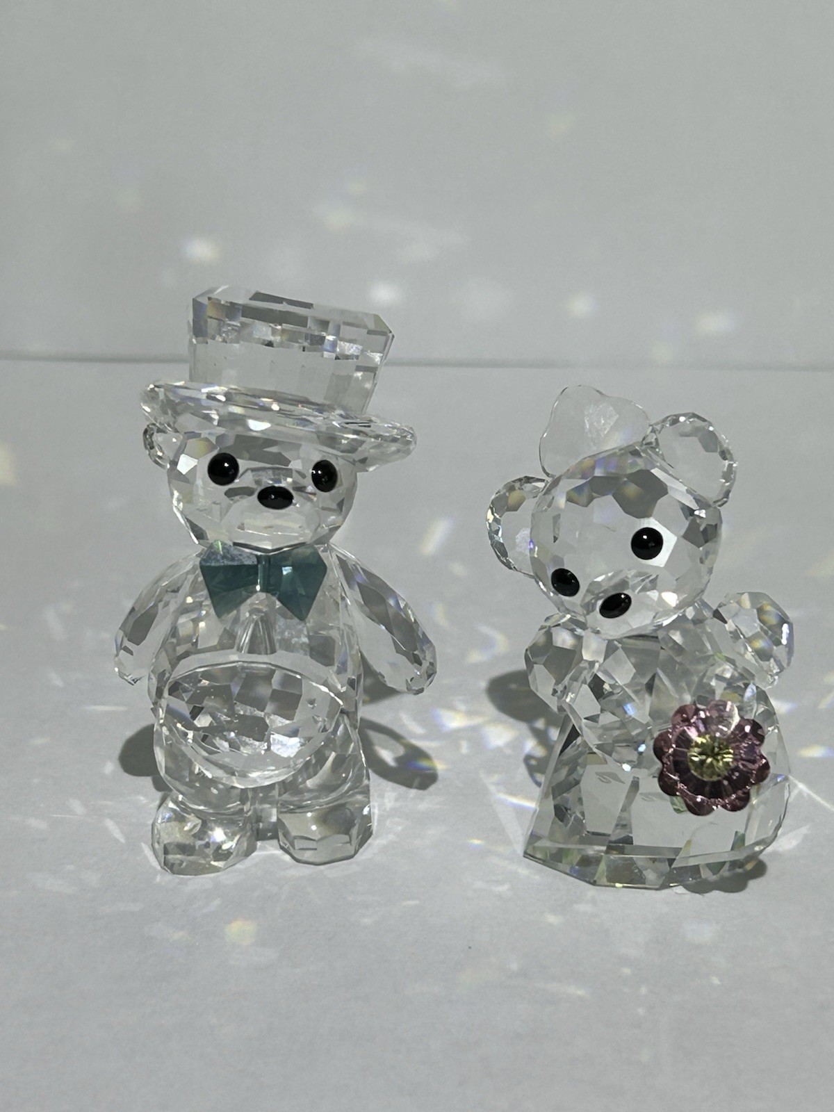 Swarovski Kris Bear “You and I” Bride & Groom – 842936 – MINT With Box