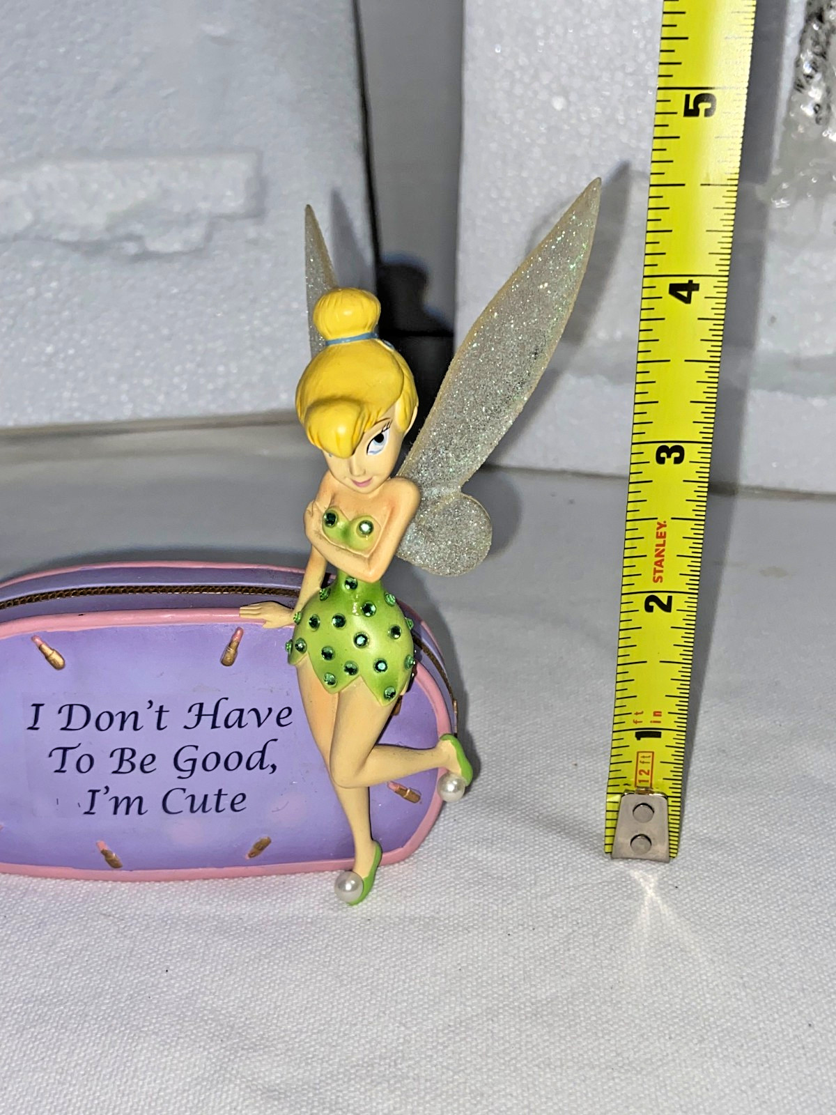 Disney/Hamilton Collection Tinkerbell “I DON’T HAVE TO BE GOOD, I’M CUTE” Figure