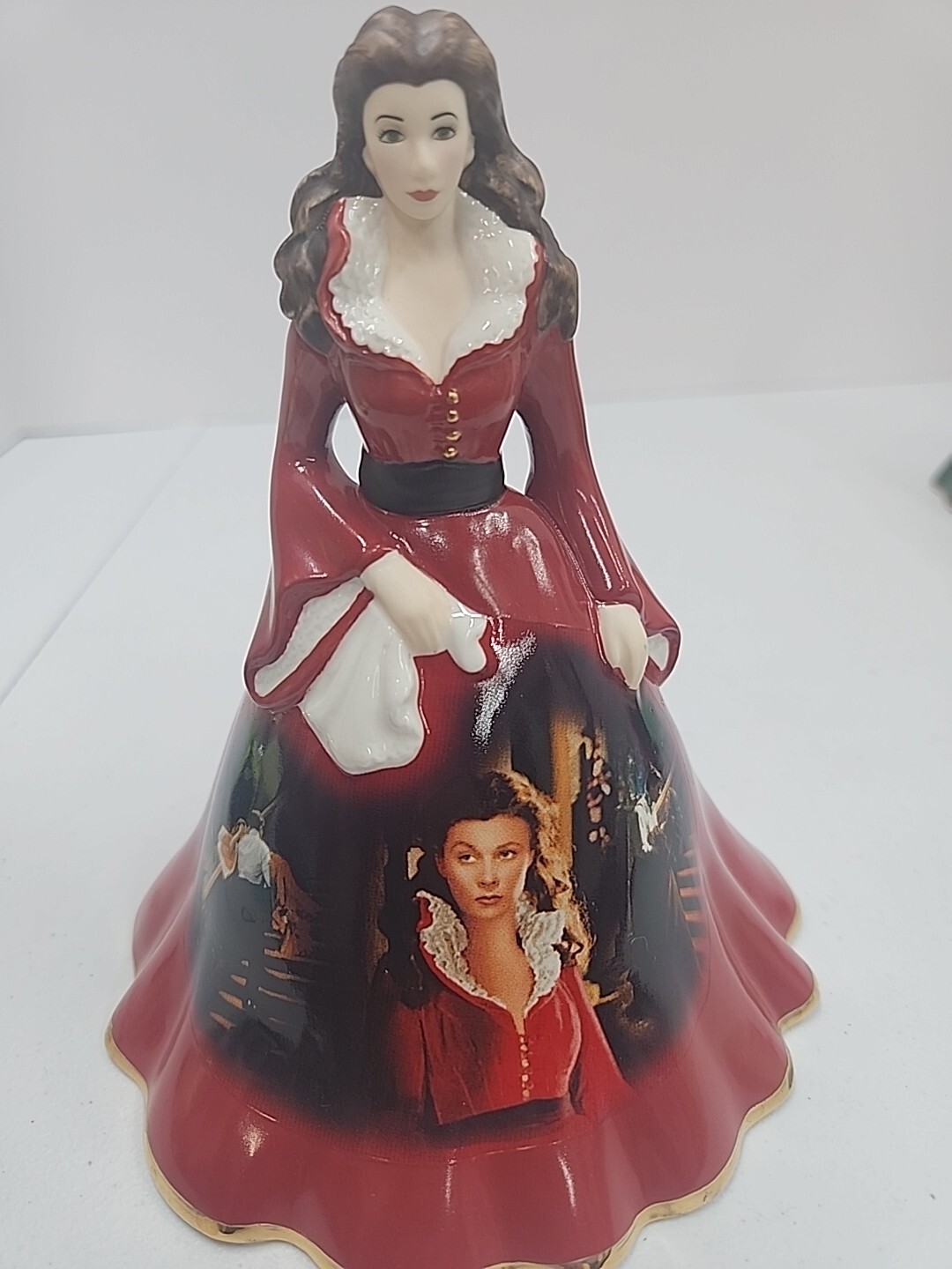 Gone with the Wind Bradford Exchange “THE RED ROBE” Scarlett O’HARA 2006 A4323