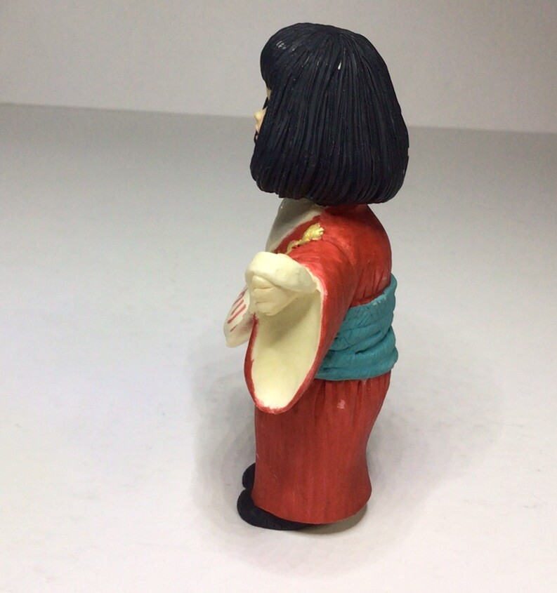 Hallmark Girl In Kimono Japanese Wish Figurine 3 3/8 Inch 1990