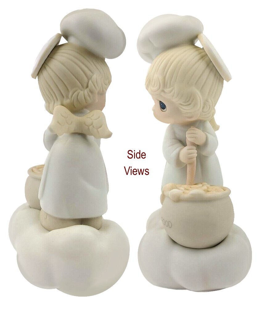 Precious Moments Taste & See the Lord is Good Angel Figurine Enesco E-9274