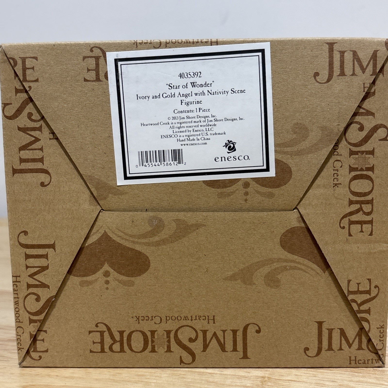 NEW Jim Shore Heartwood Creek Angel Figurine Star Of Wonder Nativity Scene RARE