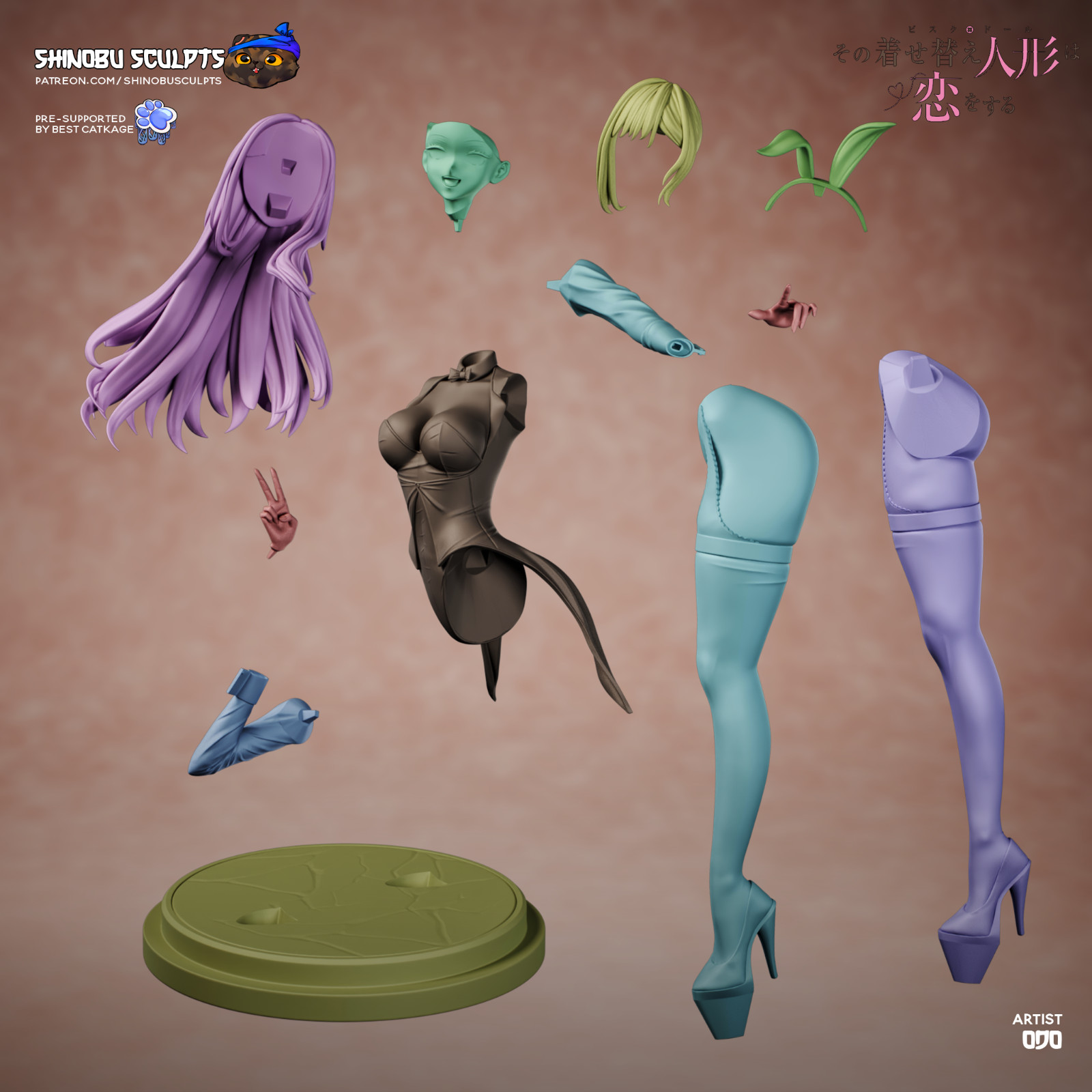 Marin Kitagawa Bunny Girl 1:6 Resin Garage Kit | My DressUp Darling Anime Figure