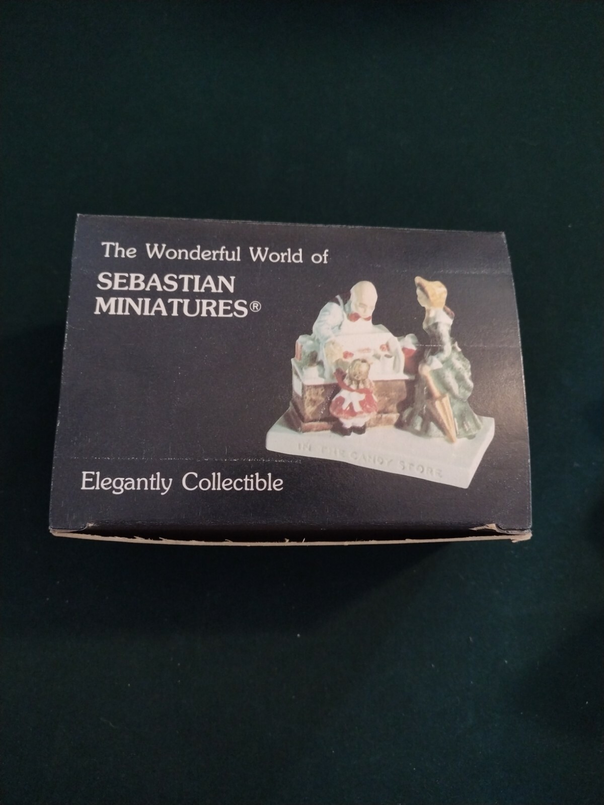 Sebastian Miniatures Switching the Freight Figurine Boy Train P W Baston #6236