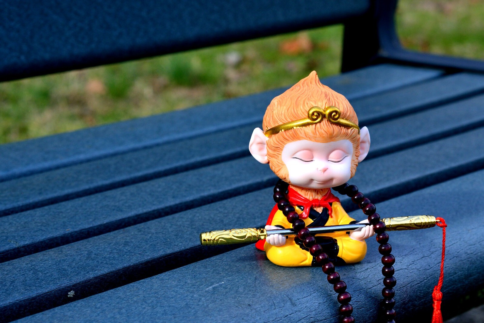 Monkey King Sun Wukong Figurine Journey to the West Decor for Car Home Office