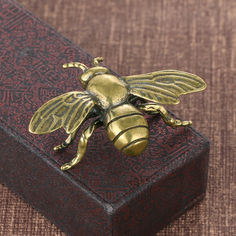 Brass Creative Bee Office Decoration-*–