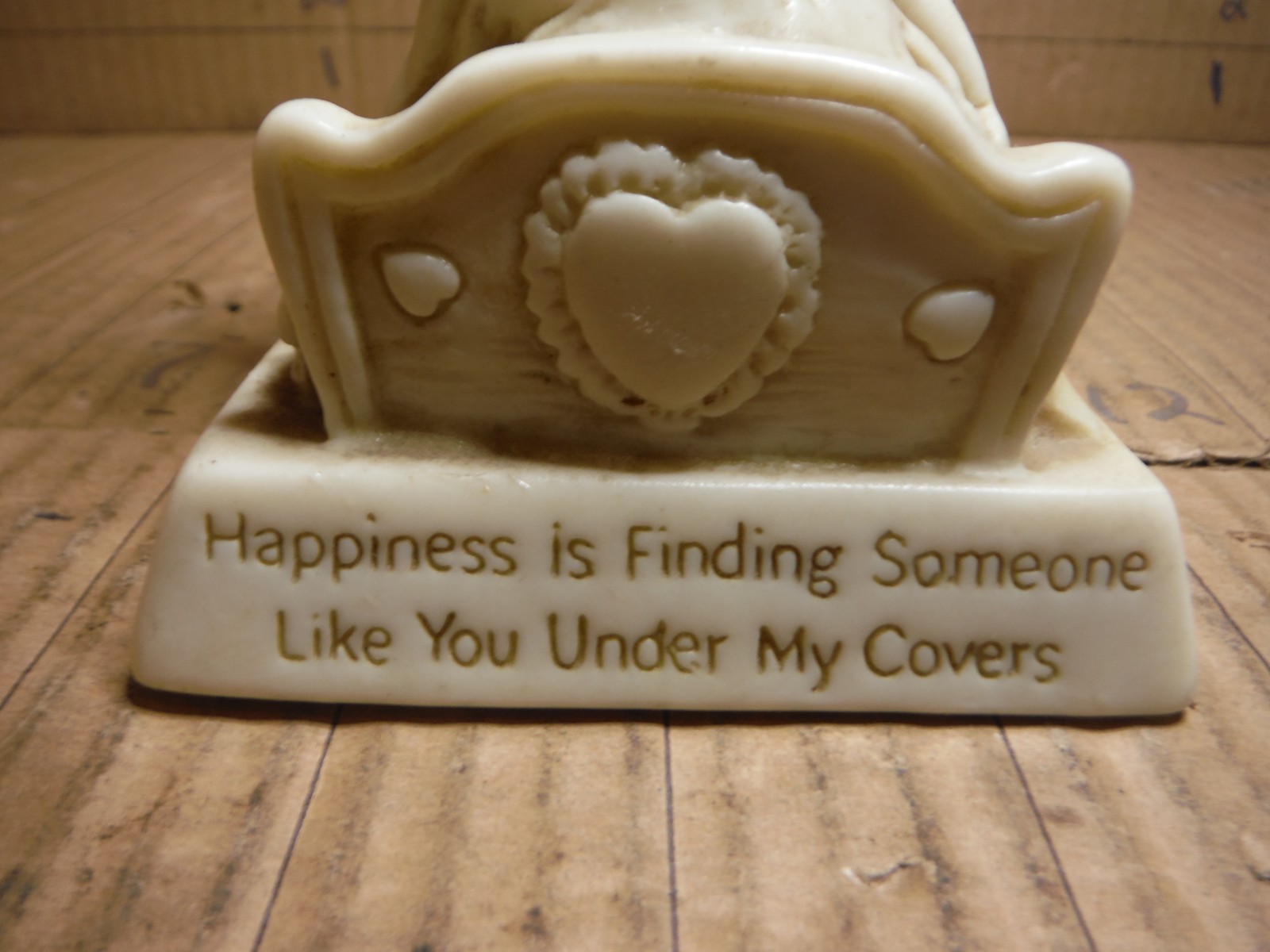 Vintage 1976 Russ Berries Happiness Is Finding Someone Like You Under My Statue