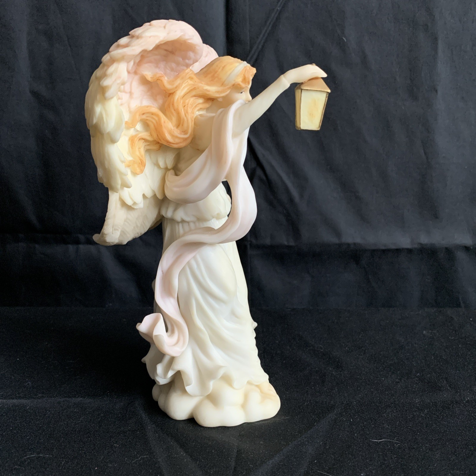 VTG Seraphim Angel Sabrina Eternal Guide Figurine #78046 Lantern 7″ Roman Inc