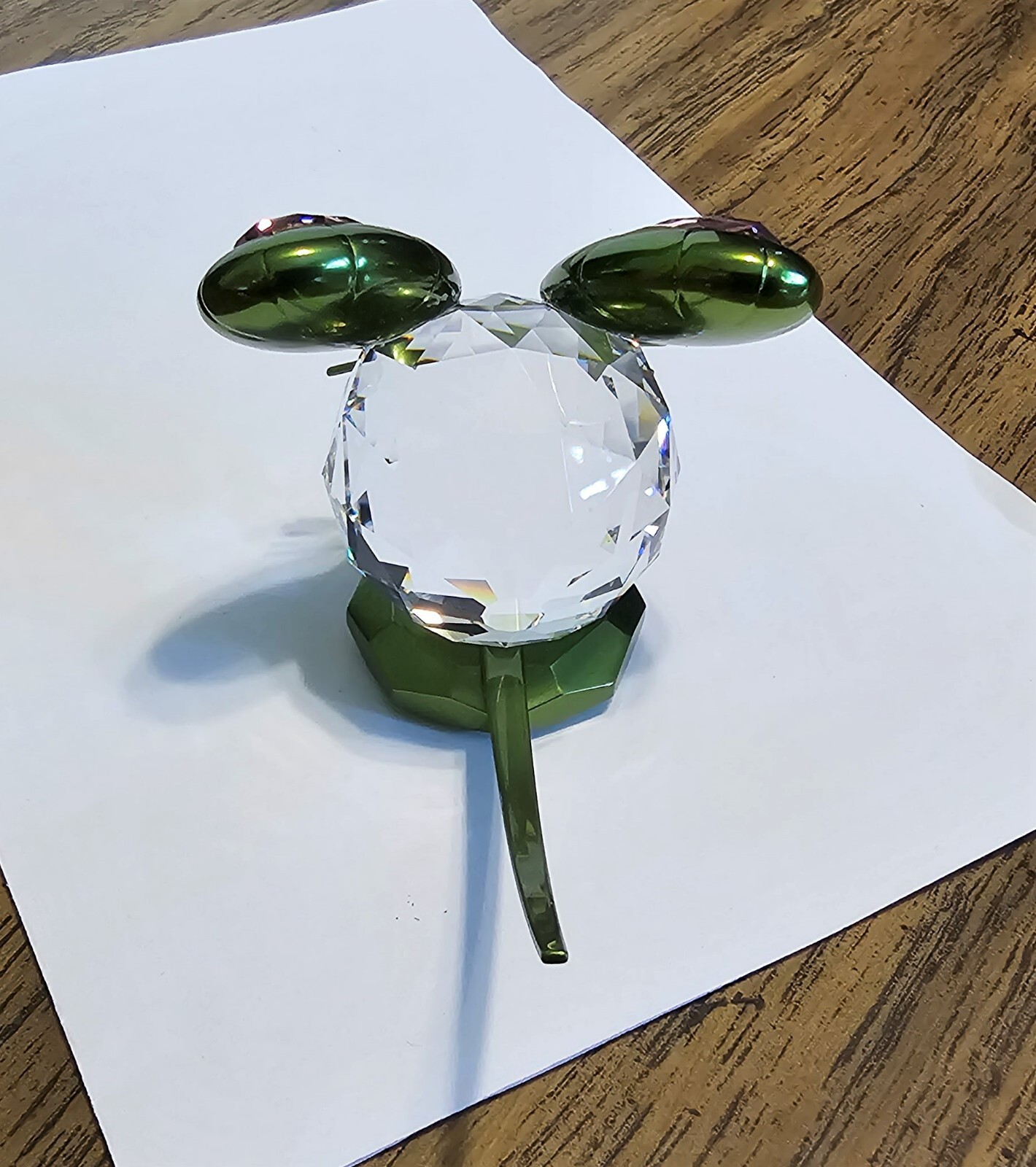 🐭 Swarovski Crystal 2022 Limited Edition, Large Dulcis Green Mouse Figurine NIB