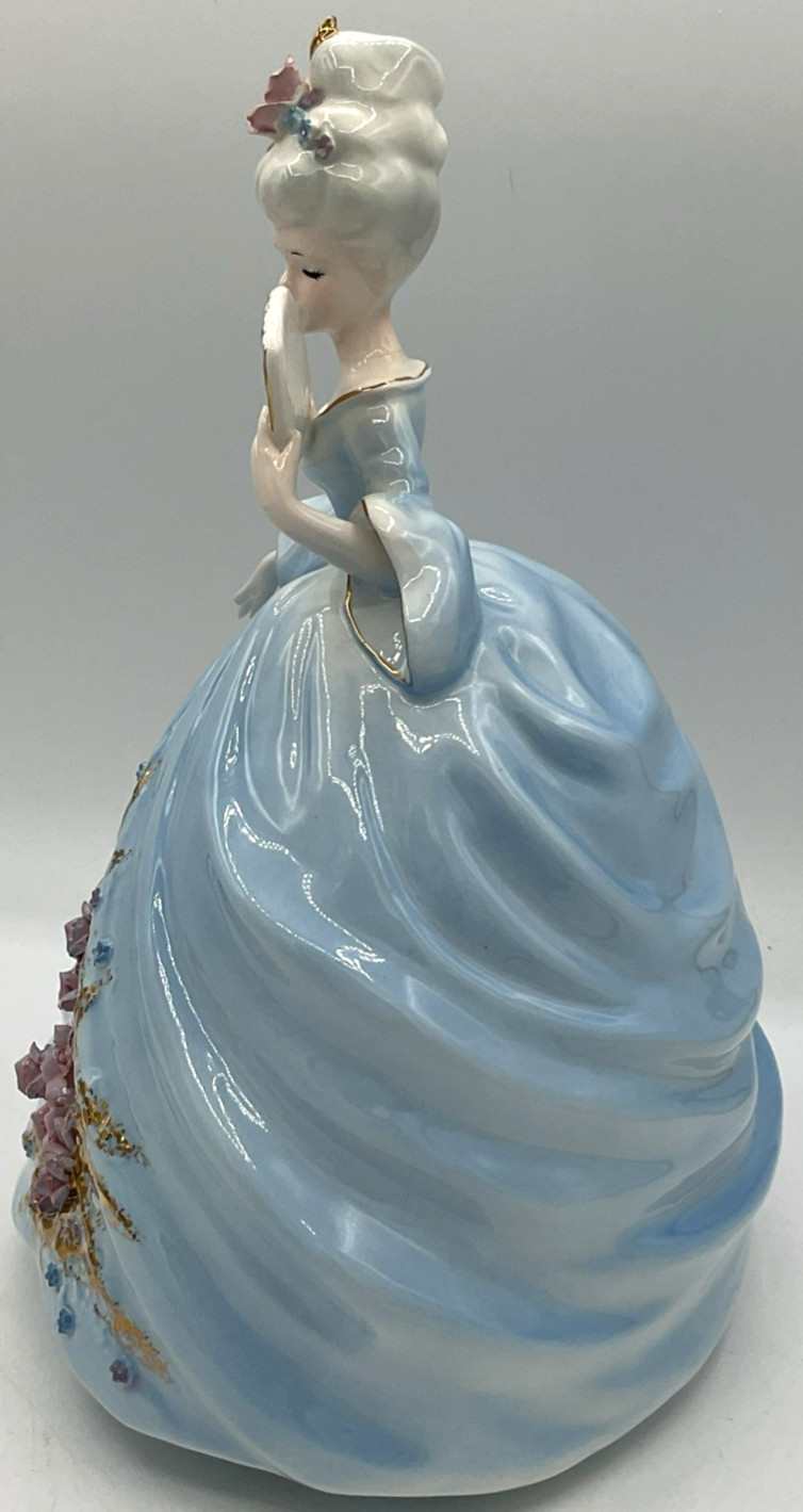 SEE ISSUES 10-inch Josef Originals Adelaide Holding Fan Figurine Colonial Days