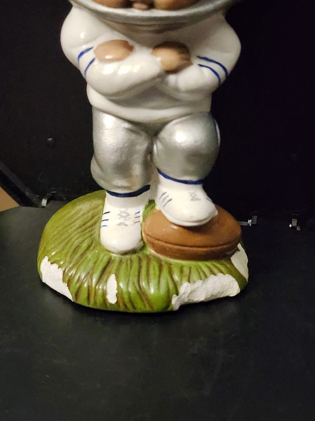 Vintage 1970’s Mold Football Boy Ceramic Figurine Dallas Cowboys #1