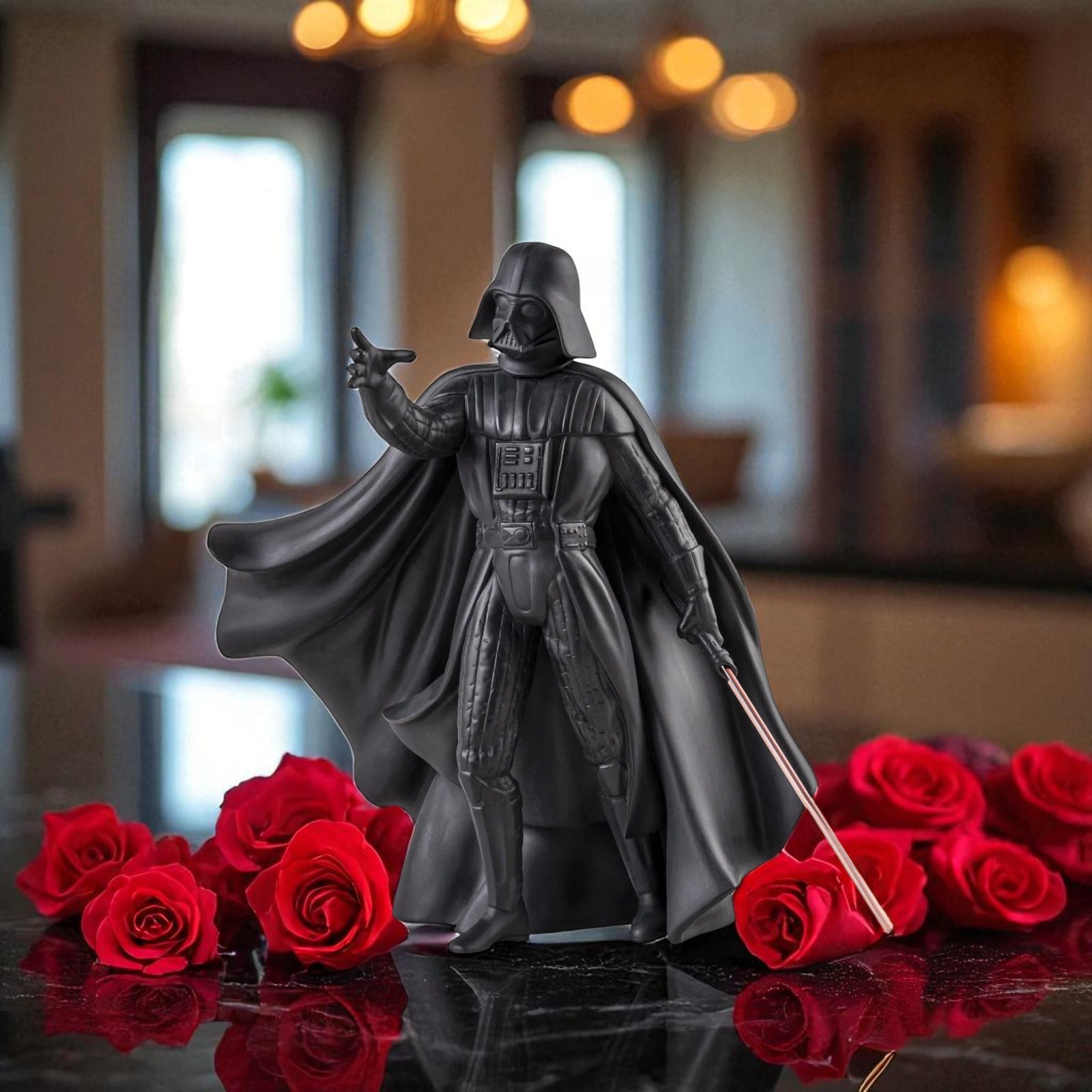 ​Lladro Darth Vader Black Sculpture – Matte Porcelain (2025 Release) 0100978