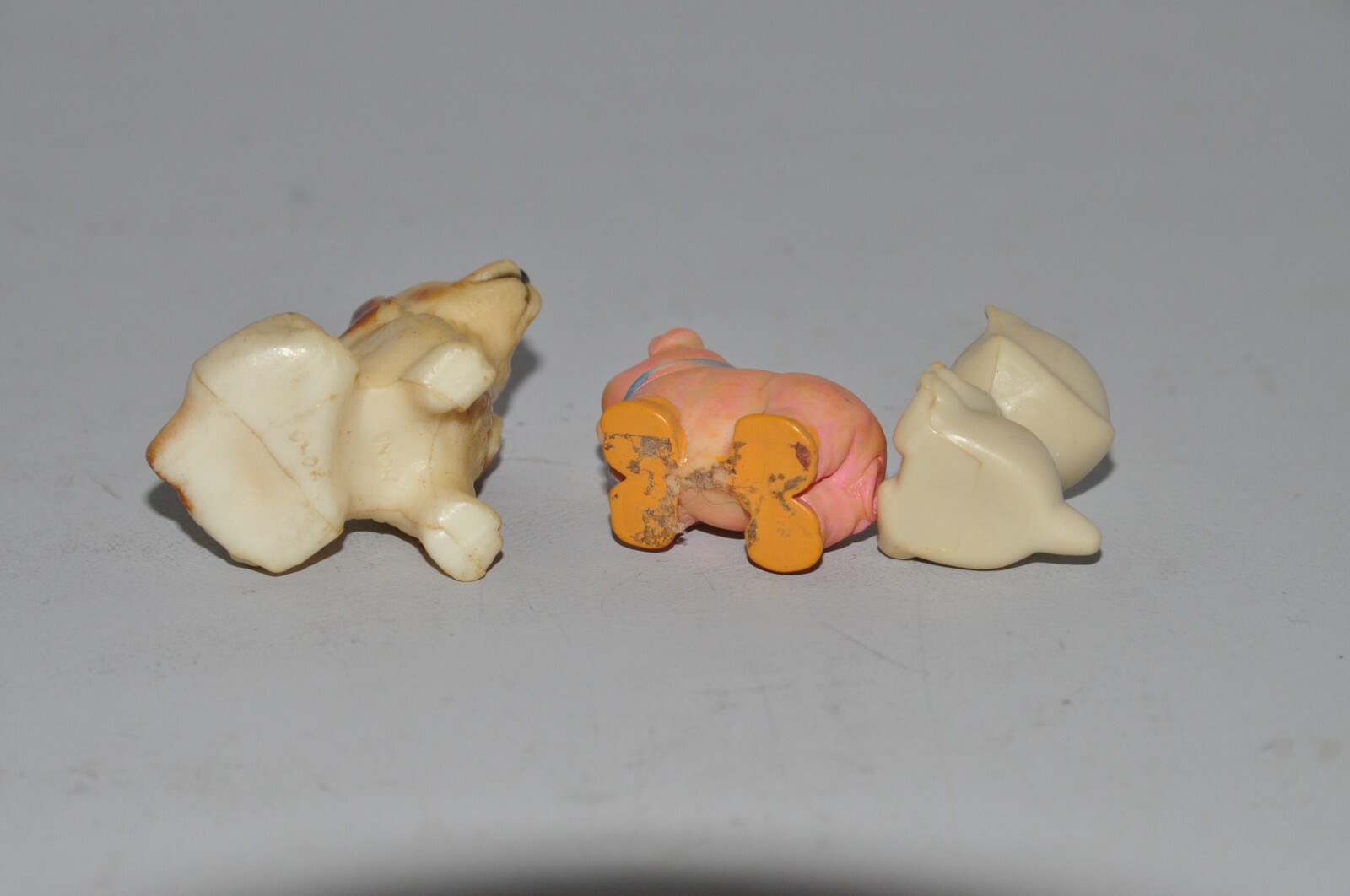 DOG Cat Pig PVC Toy FIGURINES SO CUTE HONG KONG