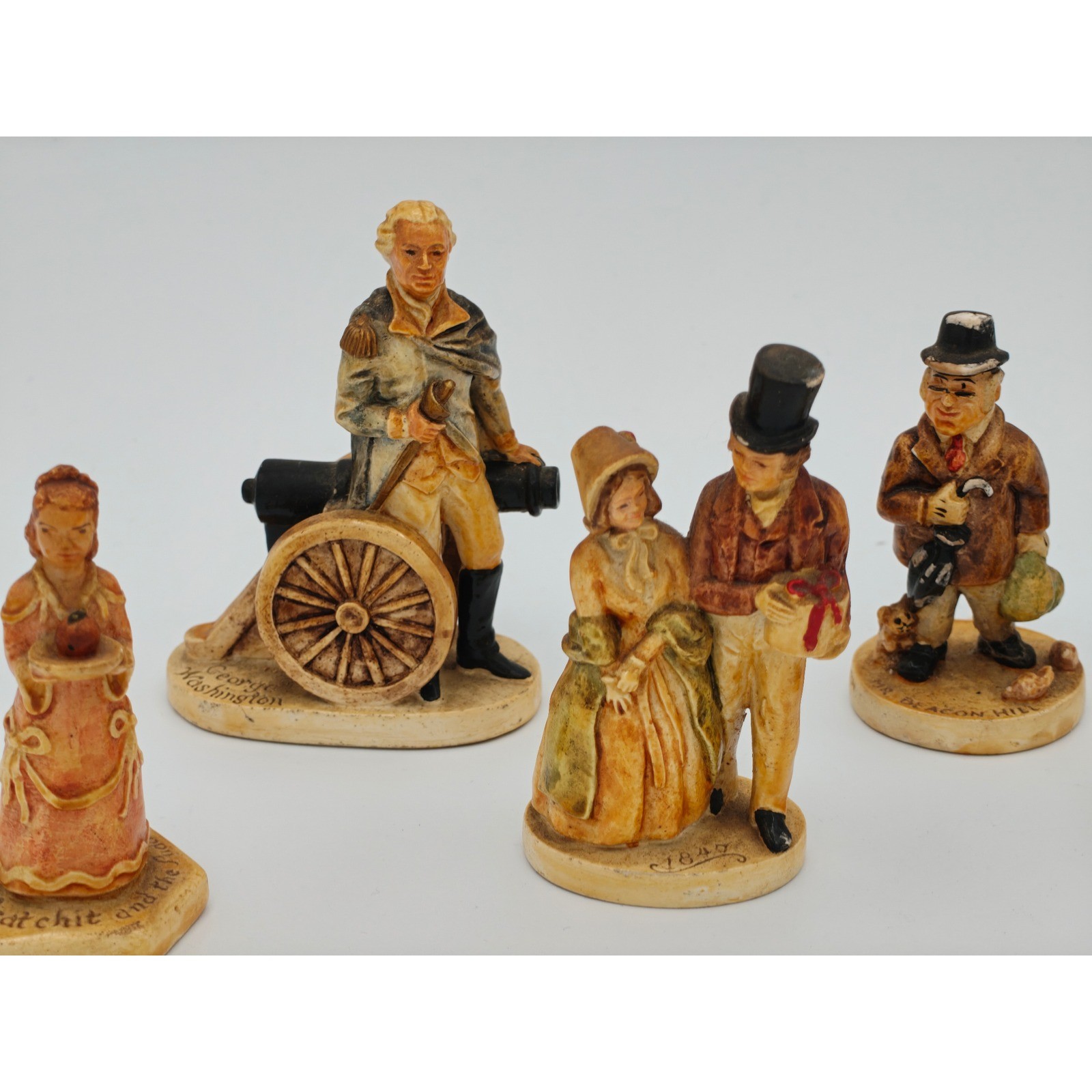 Vintage Style Historical Miniature Figurines Set Sebastian Miniatures