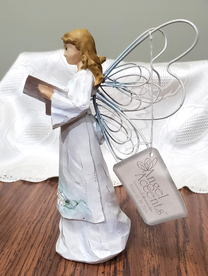 Lovely 2001 Angel Accents “Music To My Ears” Angel 71466 Roman, Inc.
