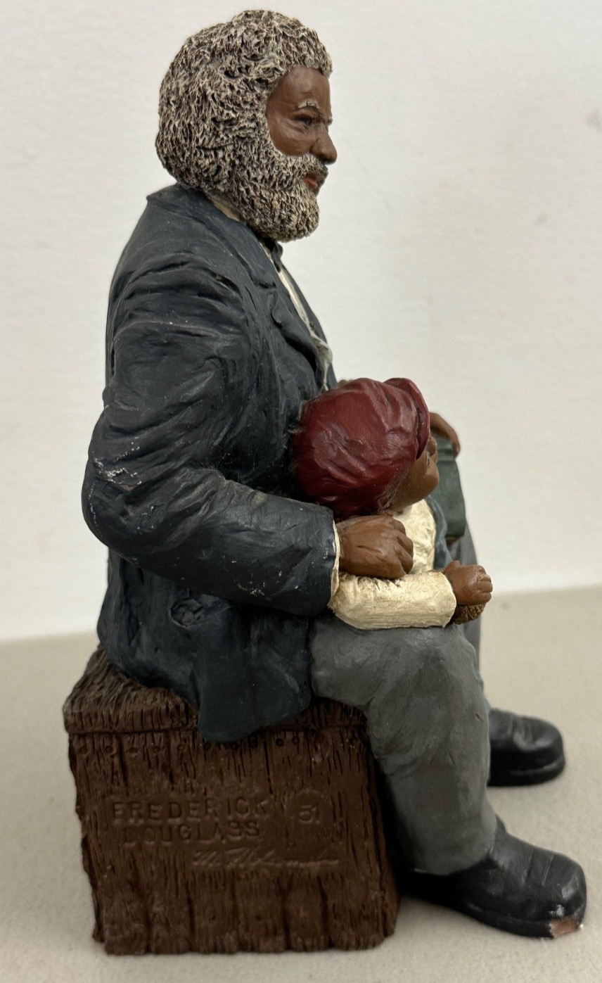All God’s Children Frederick Douglas Figurine #51 Statue Martha Holcombe 1991 8″