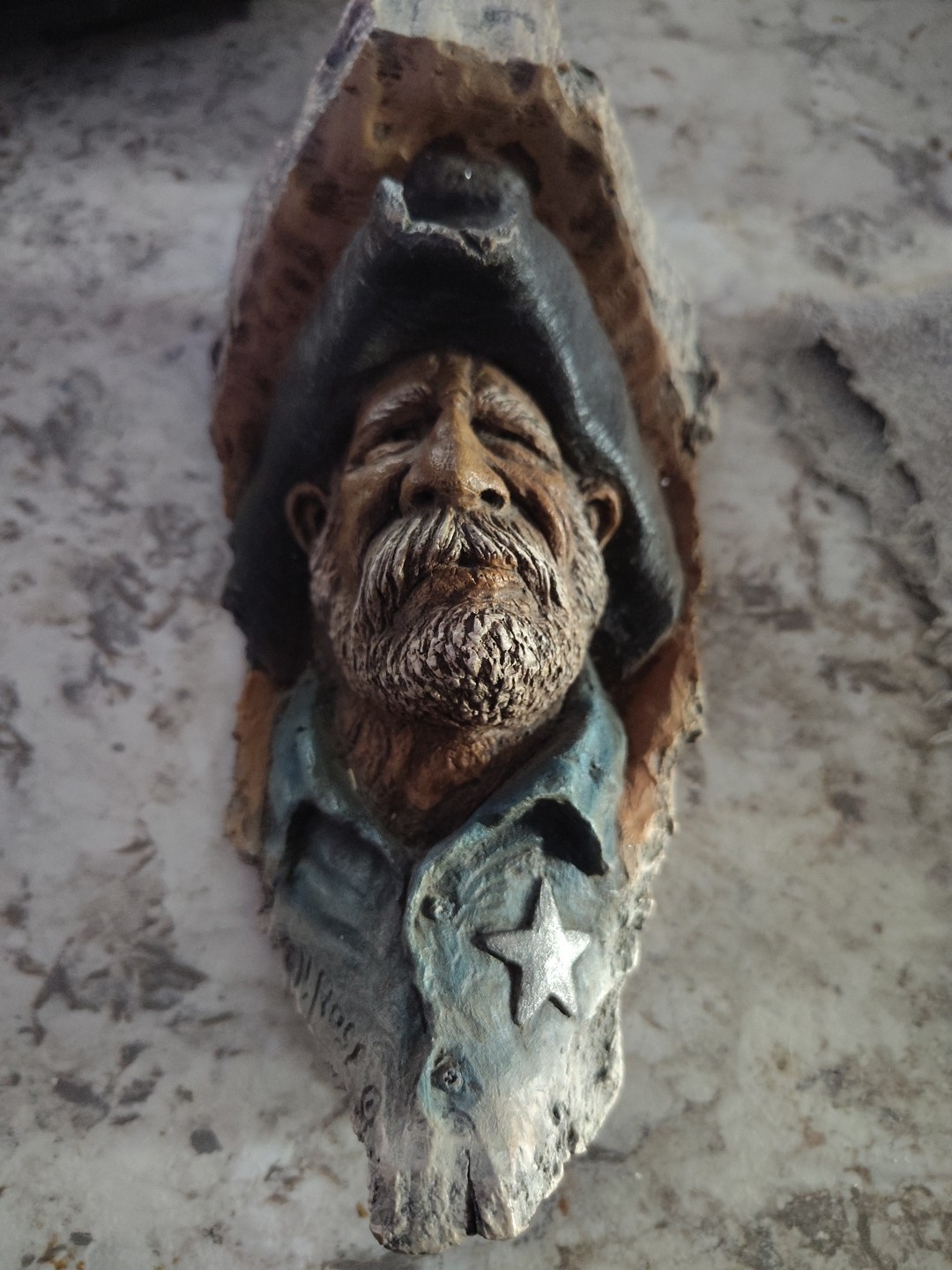 Vintage Ltd Edition “The Marshal” By American Sculptor Neil J Rose-Signed