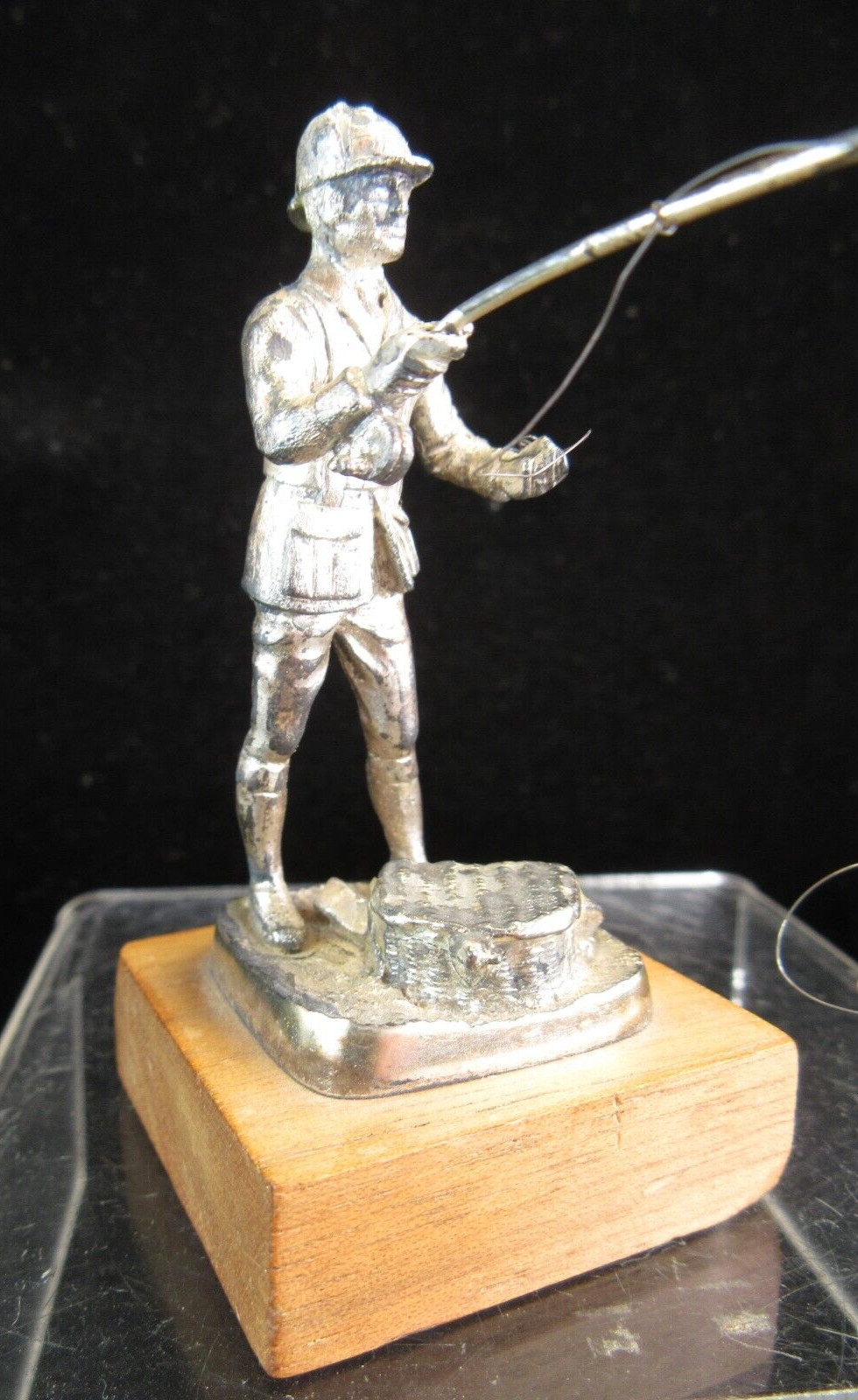 Ammonite Silver LTD The Dry Fly Numbered Hallmarked Figurine Limited Edition