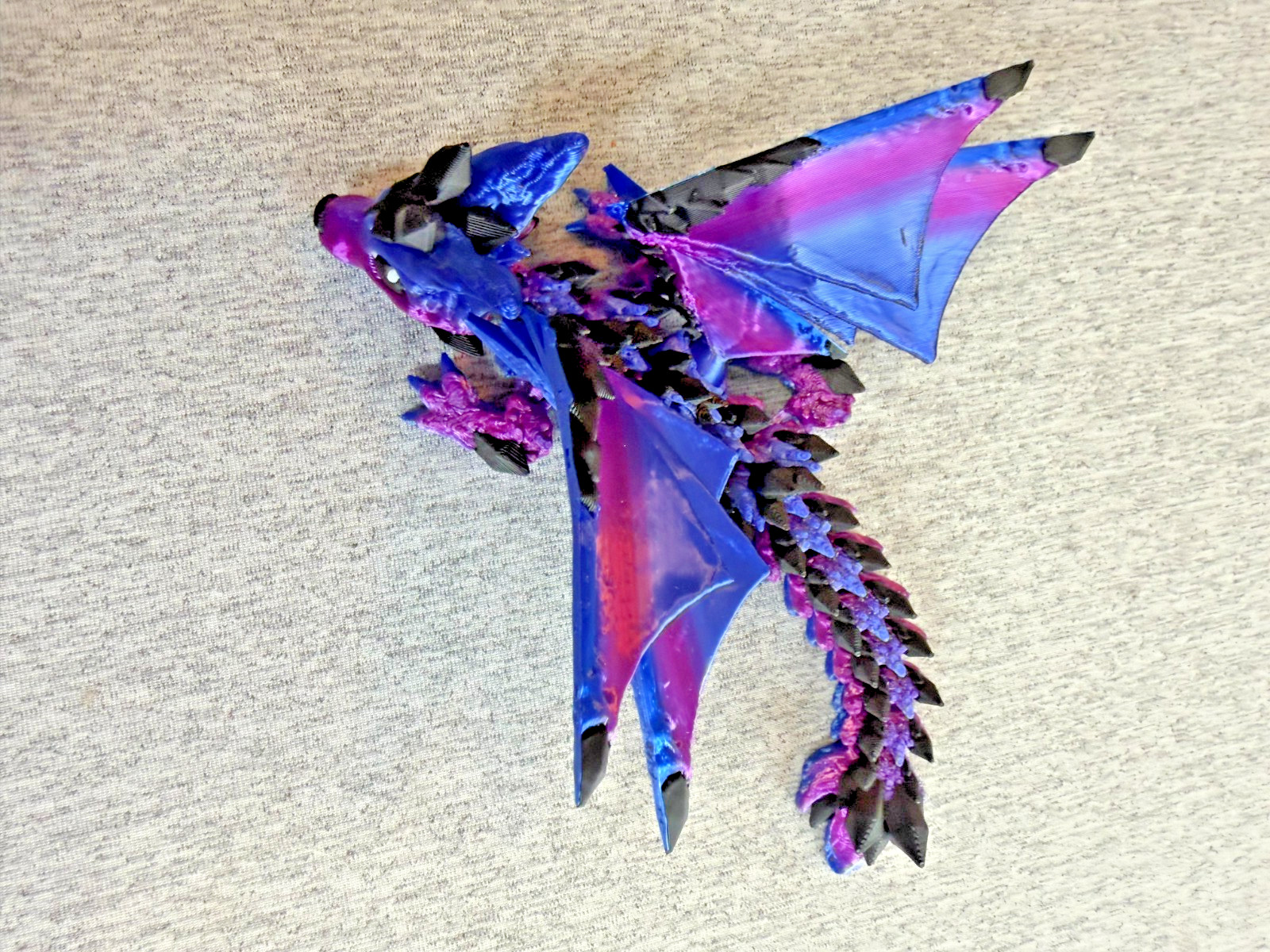 3D Printed Articulating Fantasy Figures/Dragons/Frogs/Wolf/Lizard/Dinosaurs More