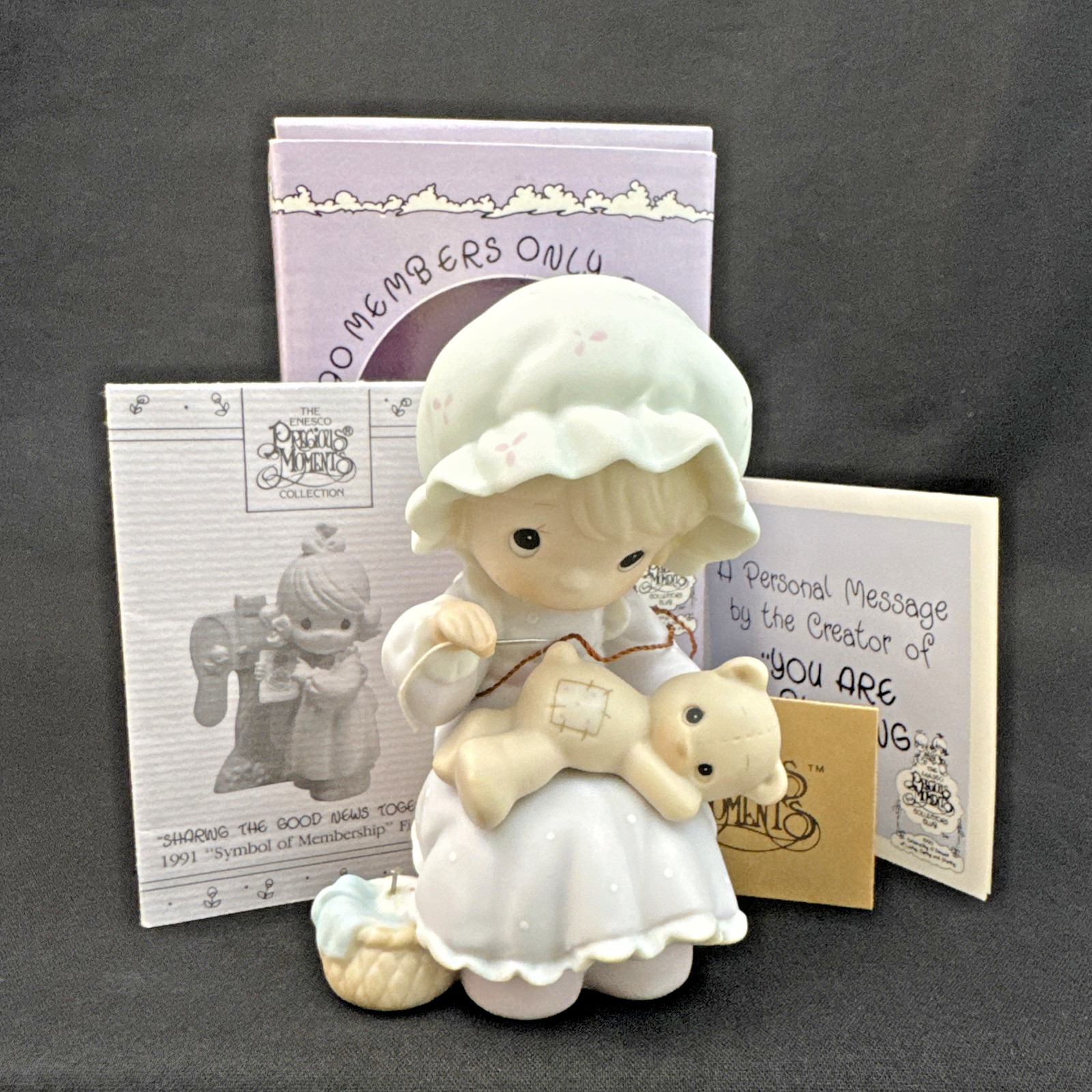 Precious Moments 1990 You Are A Blessing To Me PM-902 Special Club Edition