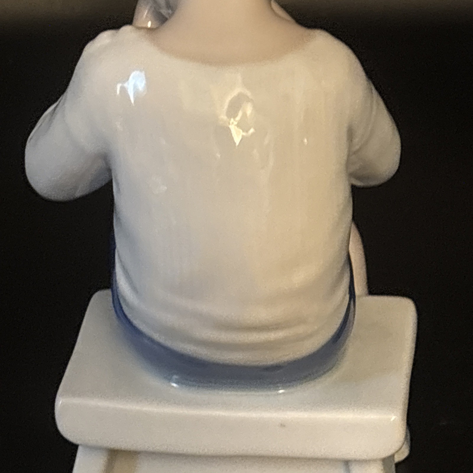 Victor, Boy Drinking Milk, Bing & Grondahl B&B Figurine #1713, Mint Condition