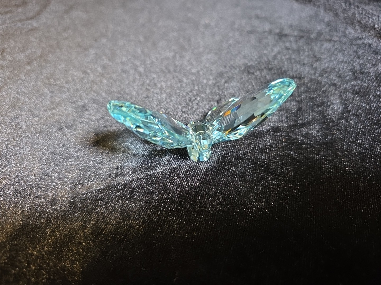 🦋 Swarovski Crystal 2006 Large Azure Aqua Blue Brilliant Butterfly Figurine