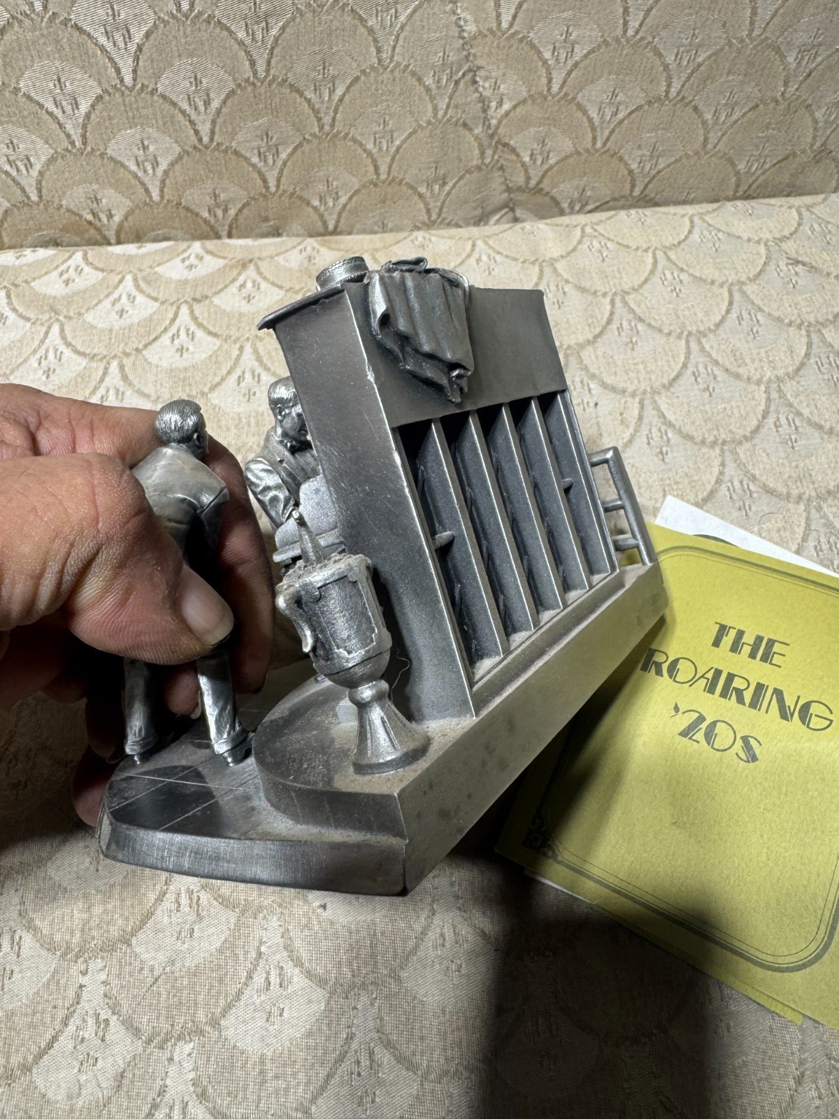 Albert Ciriaco 1978 Franklin Mint “The Roaring 20’s” Fine Pewter With COA