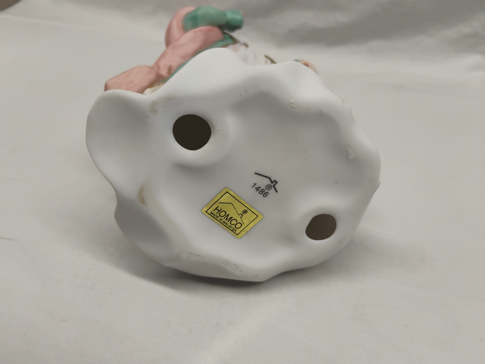 Homco My Lady Figurine Porcelain #1486 Nativity Religious Vintage Home Interiors