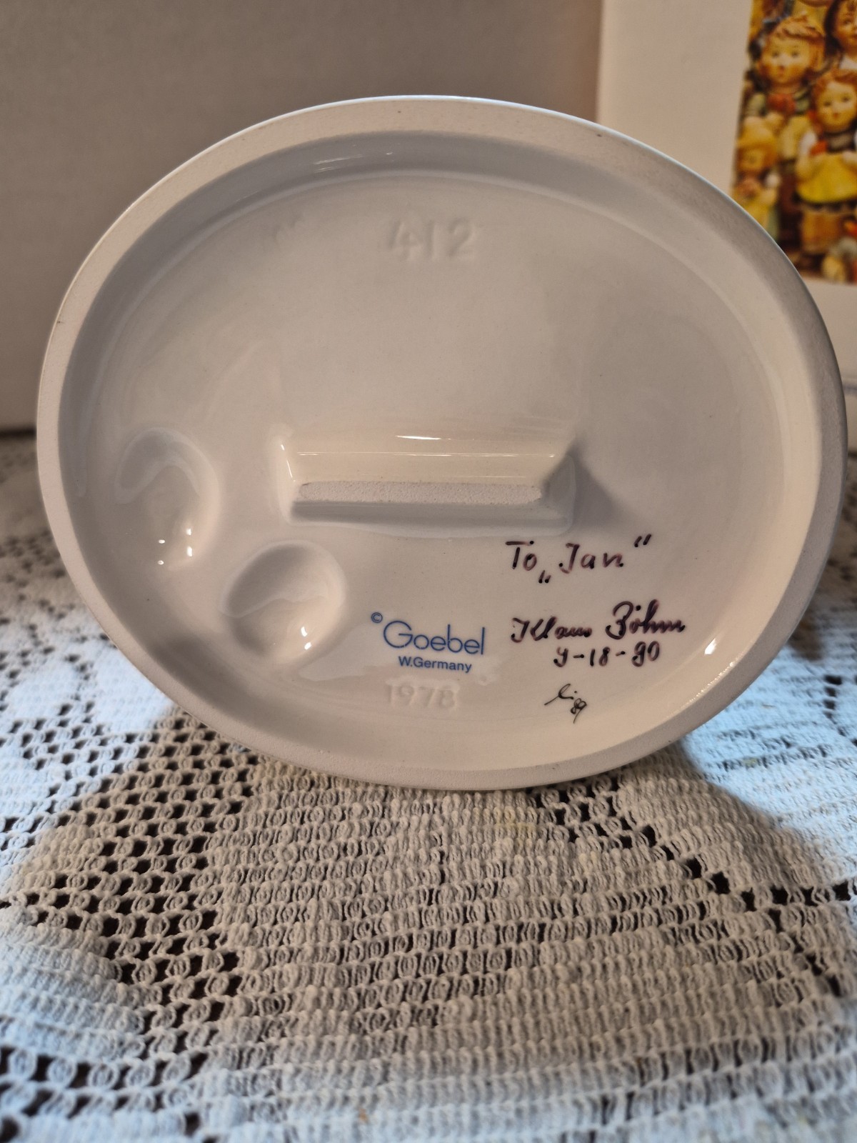 HUMMEL Bath Time, #412, Mint, Original Box