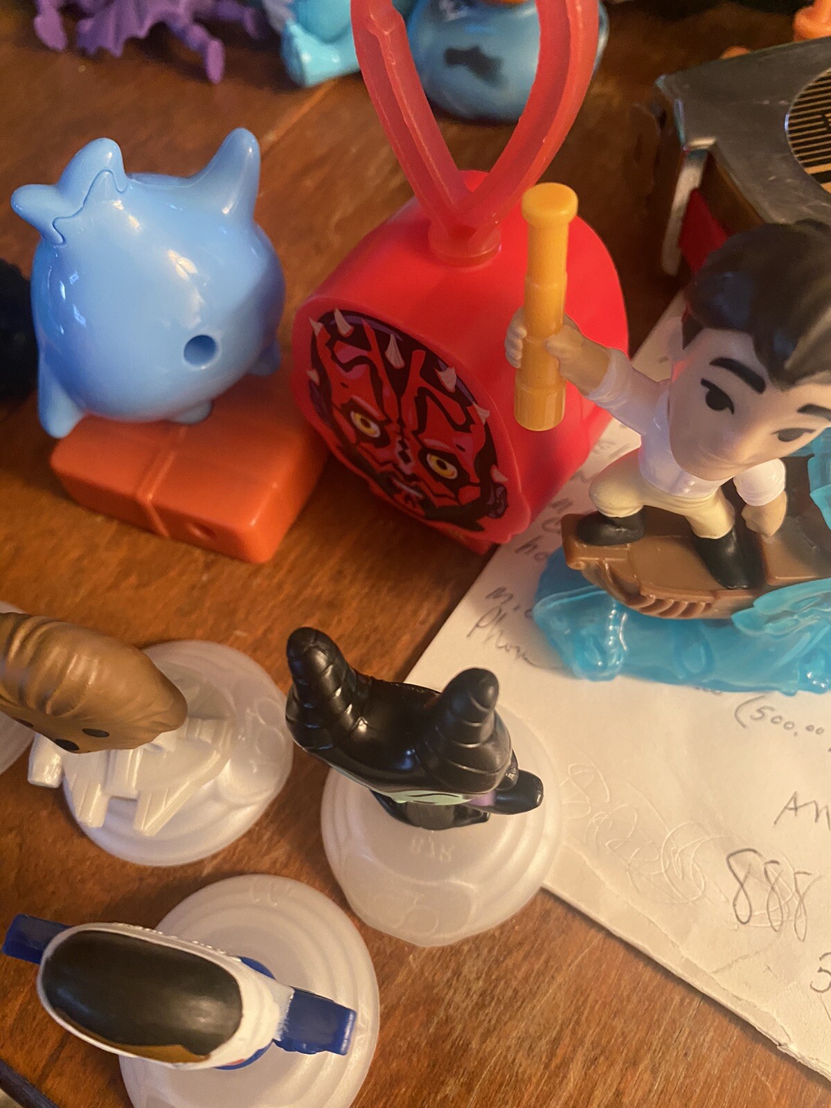 Lot Of 10 Plastic Figurines From Movies