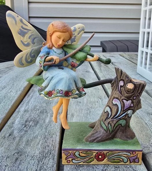 Jim Shore Harmony Fairy Figurine 4014983 No Box 4.50″ Tall