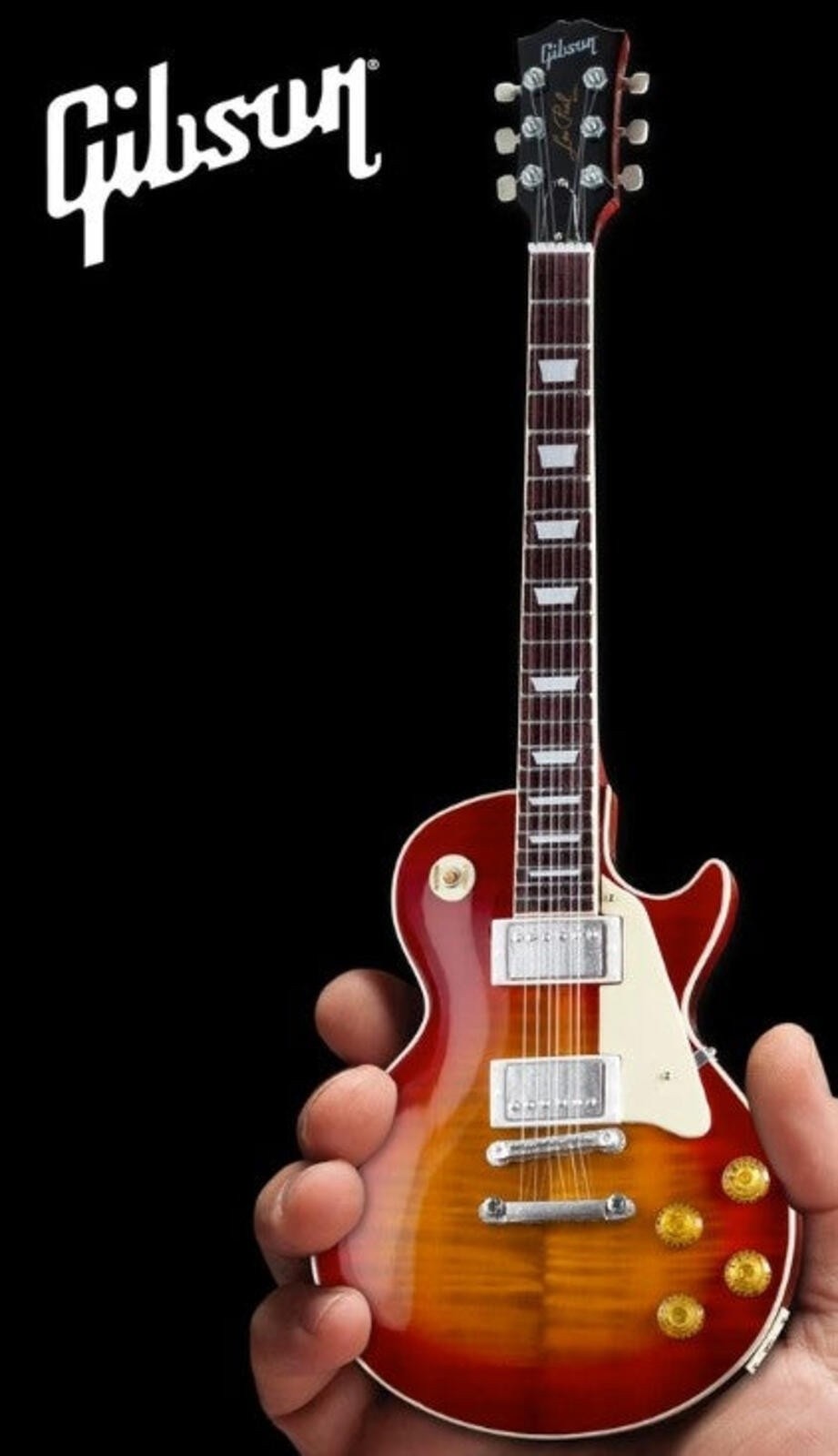 GIBSON 1959 Les Paul Standard Cherry Sunburst 1:4Scale Replica Guitar~Axe Heaven