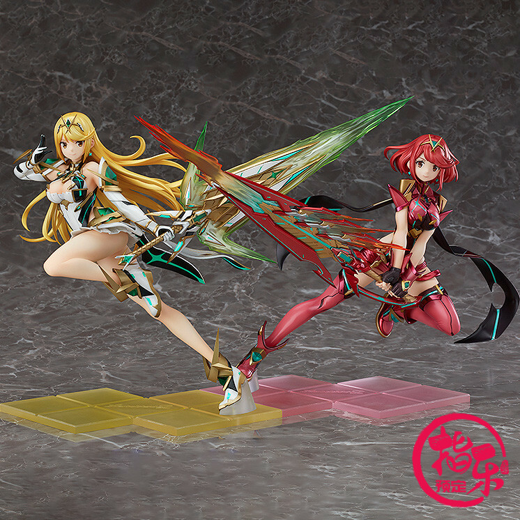 Xenoblade Chronicles 2 Mythra Pyra PVC Action Figure Doll Anime Statue 27 cm Toy