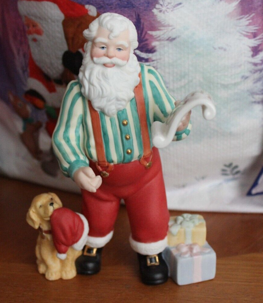 Lenox 2004 Santa’s Flight Plan Limited Edition – Mint Condition 6 3/4″ Tall