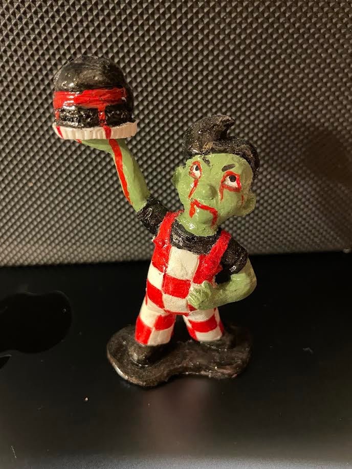 Halloween Vampire Big Boy Miniature Statue Model Character Figure
