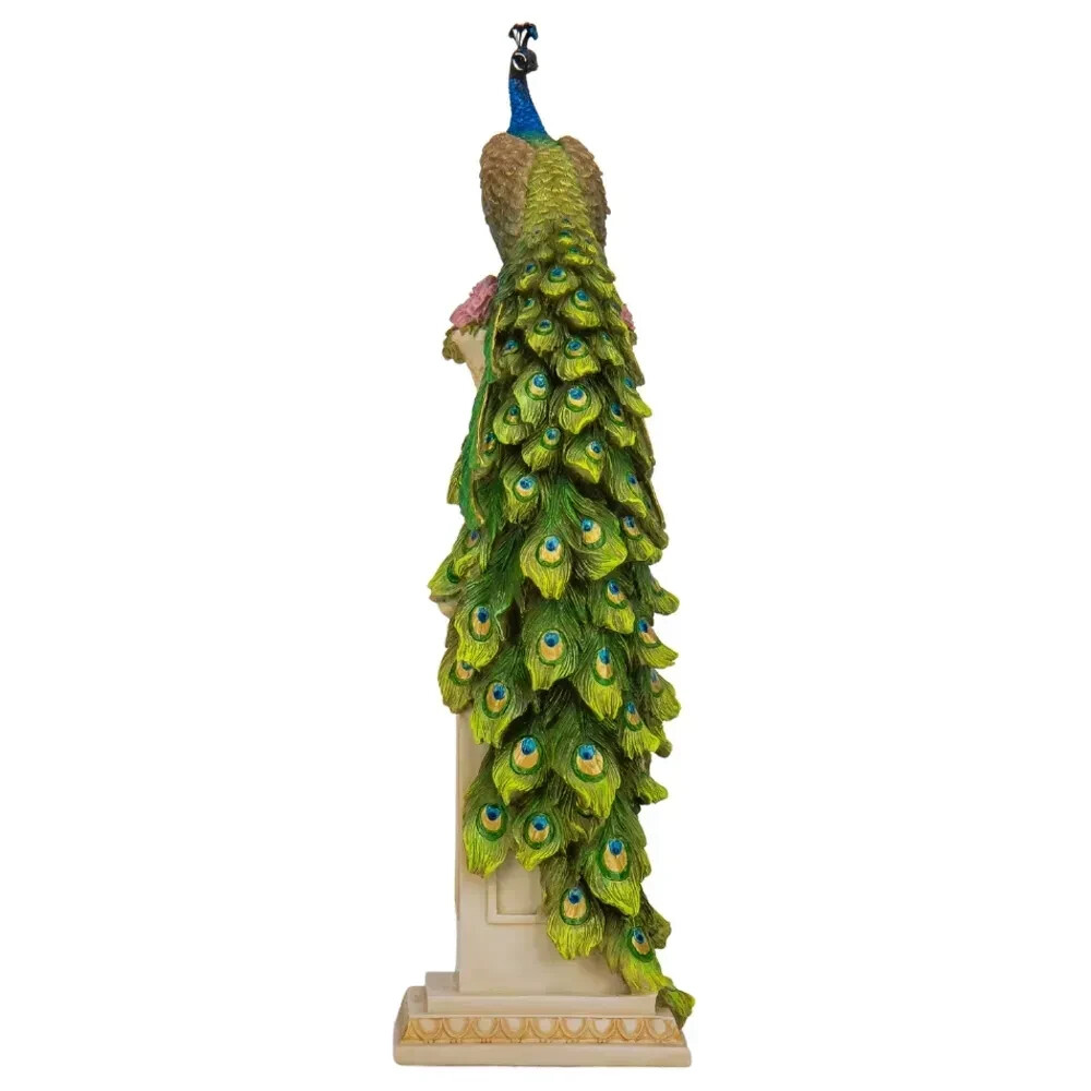 Veronese Figurine ‘Peacock’ 34 cm