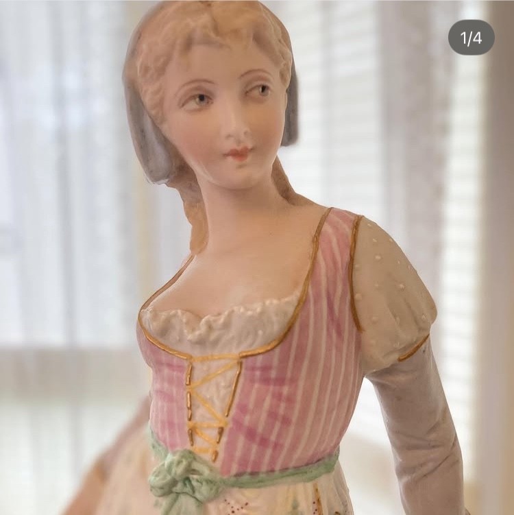 Vion & Baury Antique French Porcelain Figurine 1870-1899