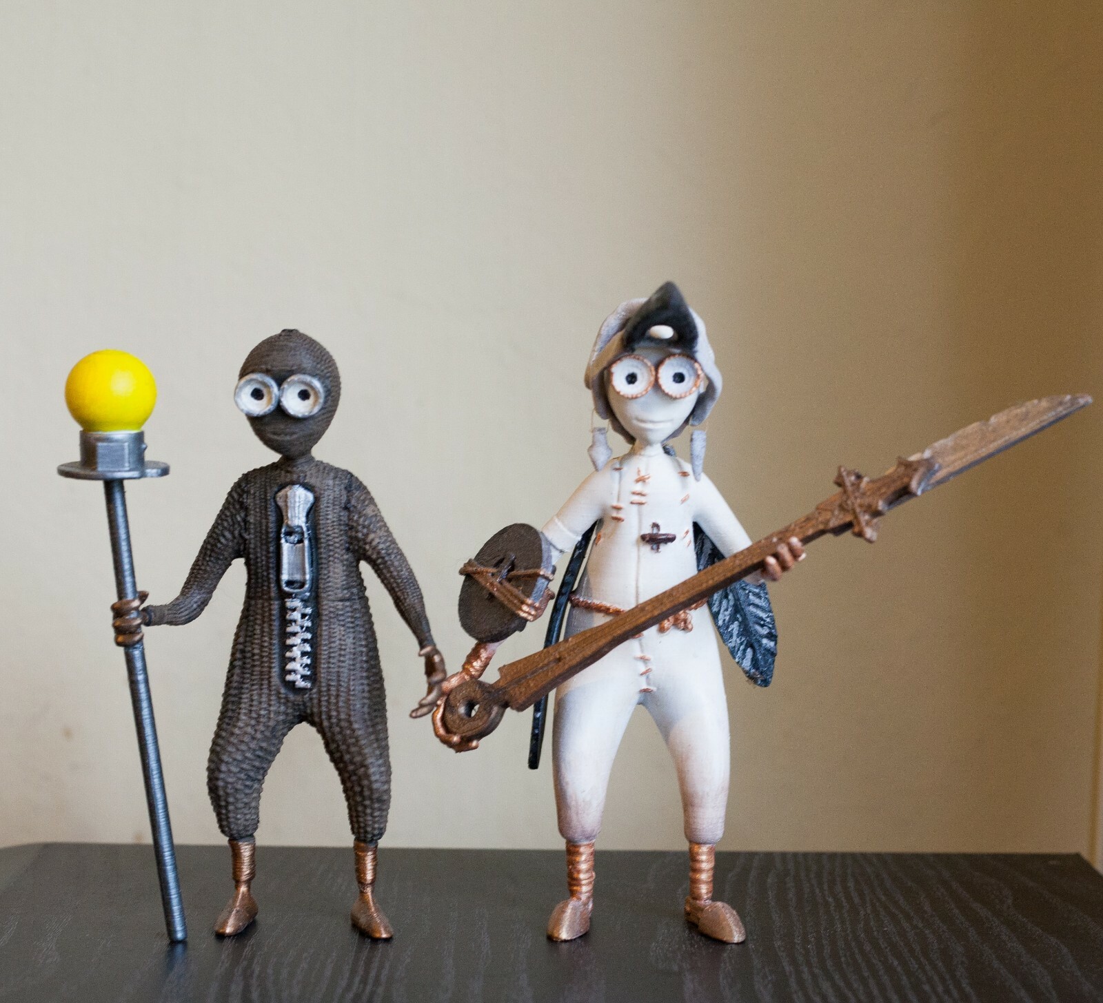 9 movie 9 character model 3d printed hand painted nine Stitchpunk
