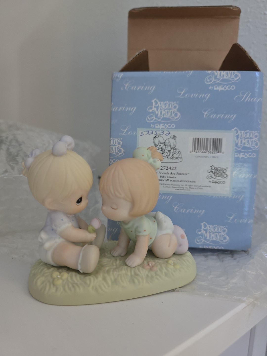 🚨 Precious Moments “Good Friends Are Forever” Figurine 272422 Friendship Vintag