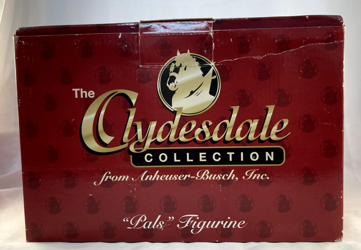The Clydesdale Collection Anheuser-Busch “Pals” Figurine CLYD2 1998
