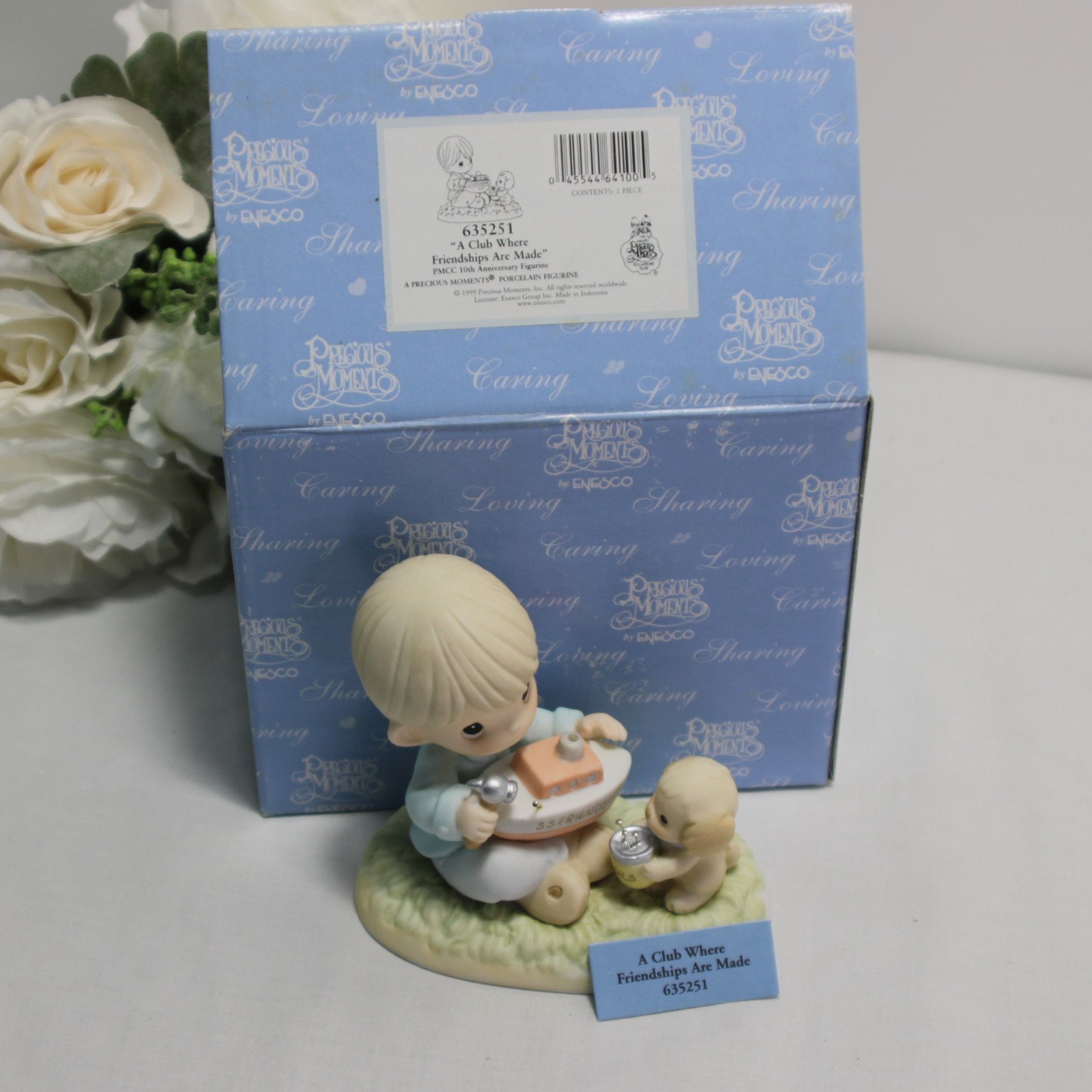 Special Edition Precious Moments “A Club Where Friendships Are Made” 635251